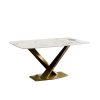 Venice Dining Table (Gold Plated)