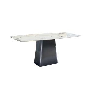 Ontario Dining Table (Gun Metal)