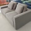 Munich 3 Seater Sofa 210x100x88cm in Tech Fabric Grey Color (Display Set)