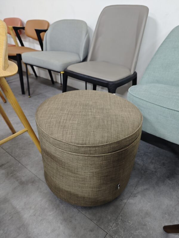 Round Storage Stool