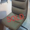 Chelsea Brown/Orange Dining Chair (Display Set Clearance)