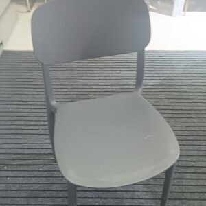 Plastic Grey Chair (DISPLAY SET)
