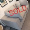 SNUGGLE FOAM SOFA IN BEIGE COLOR, 200CM LENGTH (DISPLAY SET)